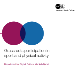 NAO - Grassroots participation in sport and physical activity