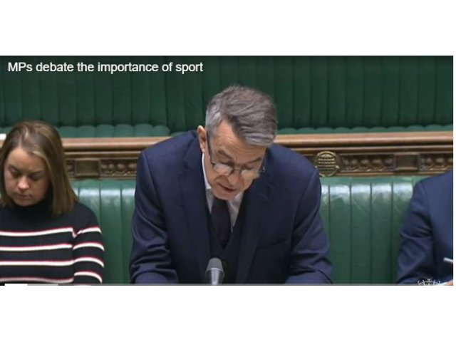 MPs Debate Sport in schools and community